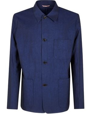 Paul Smith 4 Buttons Casual Jacket By - Blue