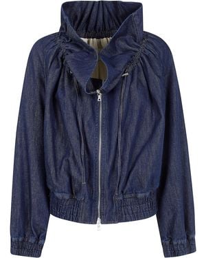Dries Van Noten Voly Denim Jacket - Blue