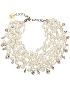 Gnecchi Silvia "Miru" Necklace - White