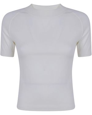 Fear Of God T-Shirt Shrunken Baseball Tee" - Grey