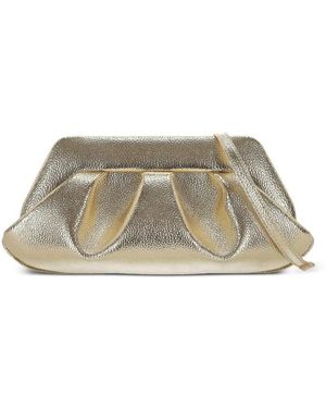 THEMOIRÈ "Bios Baguette" Bottalato Laminato Bag - Metallic