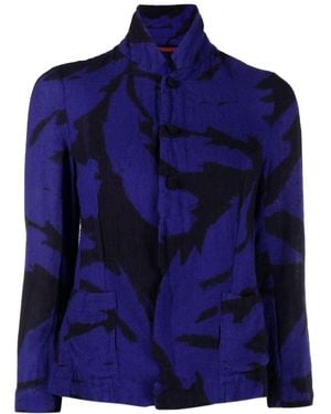 Daniela Gregis Cicoria Washed Short Jacket - Blue