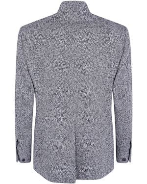 Lardini Jacket Wool "Feeling" - Blue