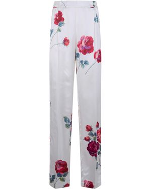 N°21 Canvas Pants - White