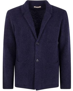 Nuur Reverse Long Sleeves Jacket - Blue