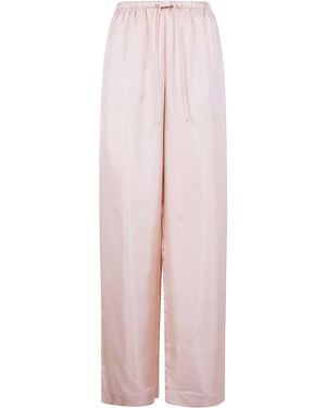 Rohe Relaxed Silk Pants - Pink
