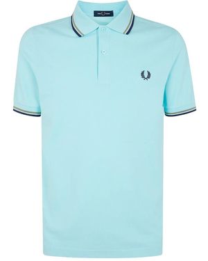 Fred Perry Twin Tipped Shirt - Blue