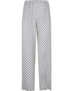 Laura Urbinati Elastic Waist Trousers - Grey