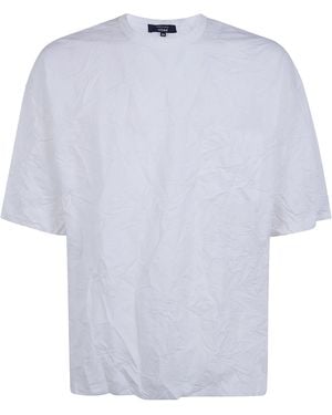 Comme des Garçons Crumped T-Shirt - White