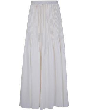 Twinset Wide Leg Trousers - White