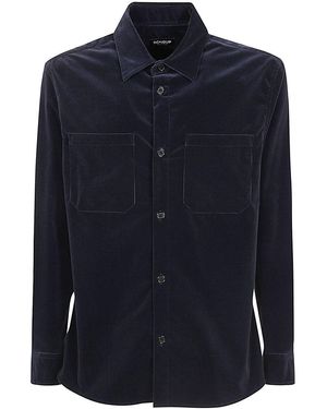 Dondup Shirt Corduroy - Blue