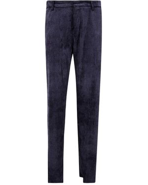 Emporio Armani Classic Chino Trousers - Blue