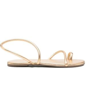 TKEES Sandals Padded Rope "Tubularmia Napa Blink" - White
