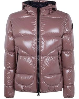 Herno Bomber Gloss Jacket - Purple