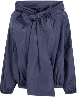 Moncler Pecher Light Weight Recycled Taffetas Jacket - Black