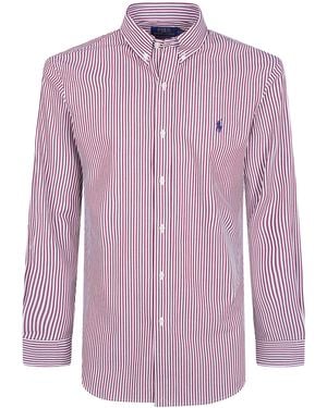 Polo Ralph Lauren Shirt Long Sleeve "Sport Shirt" - Purple