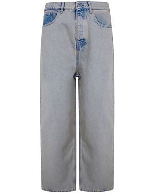 Drole de Monsieur 'Baggy Dusty' Jeans - White