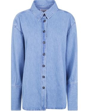 Lois Shirt Wash "Lily" - Blue