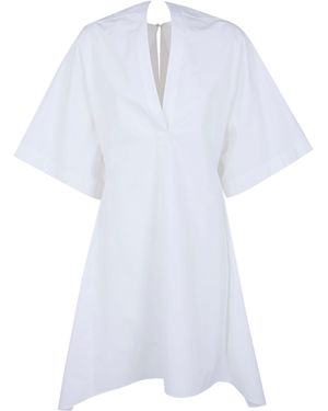 Jacquemus "La Tunique Moisson" Midi Dress - White