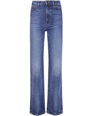 KHAITE Jeans Straight Leg "Danielle" - Blue
