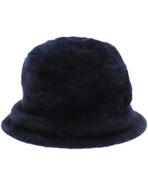 About Angora Hat - Blue