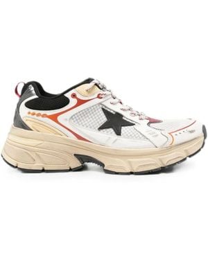 Golden Goose Trainers Mesh Upper 'Lightstar' - White