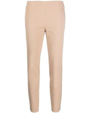 Ralph Lauren Slim-Cut Pants - Natural