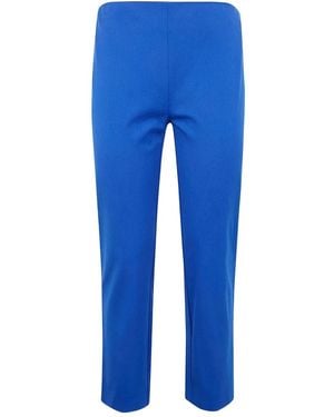 Ralph Lauren "Keslina" Pantalone Skinny Crop - Blu