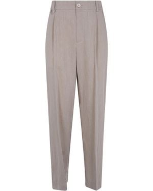 Jacquemus Le Pantalon Croisiere Trousers - Natural