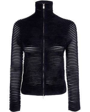 Giorgio Armani Turtle Neck Jumper - Blue