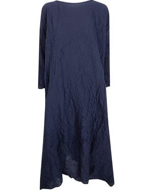 Daniela Gregis "Spicchi" Midi Dress - Blue