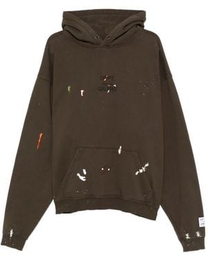 GALLERY DEPT. 'French' Logo Painted Hoodie - Green