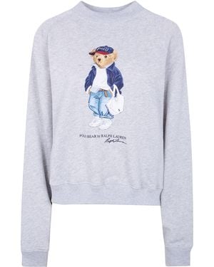 Polo Ralph Lauren "Bear" Crewneck Sweatshirt - White