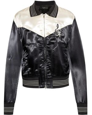 Amiri Blouson Ma Music Note - Nero