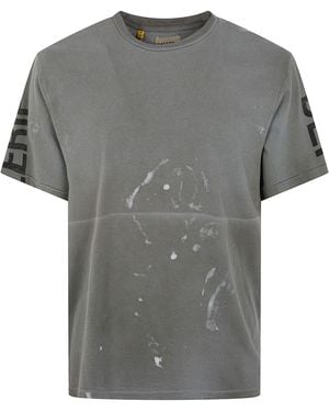 GALLERY DEPT. T-Shirt Cotone Verde "French Collector" - Grey