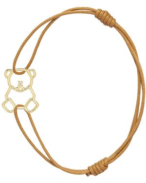 Aliita "Osito Brillante" Cord Bracelet - Metallic
