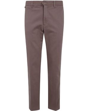 Incotex Chino Trousers Classic Regular - Brown