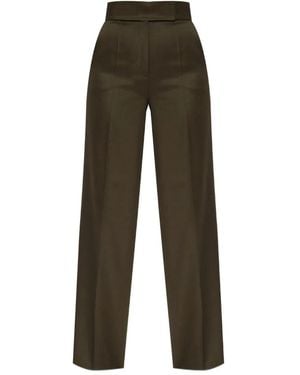 Max Mara 'Arturo1234' High Waisted Pants - Green