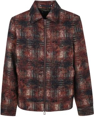 Paul Smith Harrington Jacket Harrington Jkt" - Brown