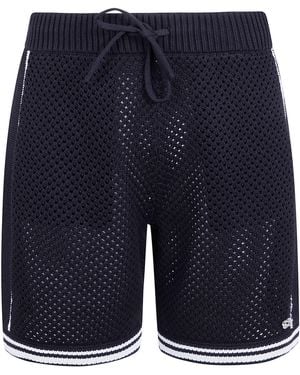 CASABLANCA Mesh Shorts - Black