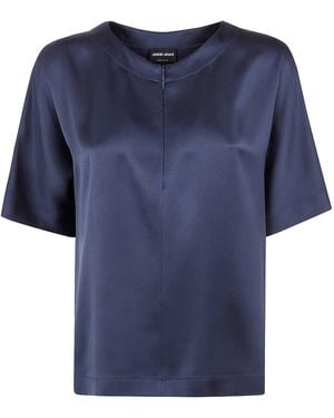 Giorgio Armani Classic Shirt - Blue