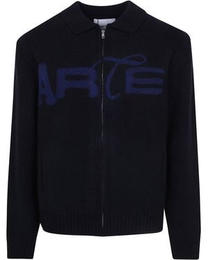 Arte' Sweater Wool 'Energy' - Blue