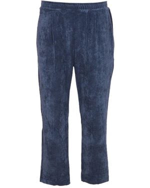 FAMILY FIRST Pantaloni Velvet Chino - Blu