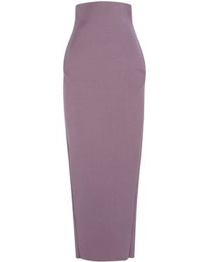 Rick Owens "Dirt Pillar" Skirt - Purple