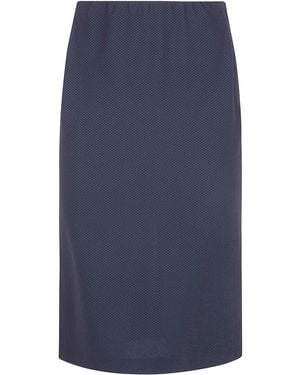 Seventy Link Tech Bistretch Midi Skirt - Blue