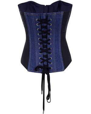 Jean Paul Gaultier Corsetto - Blu