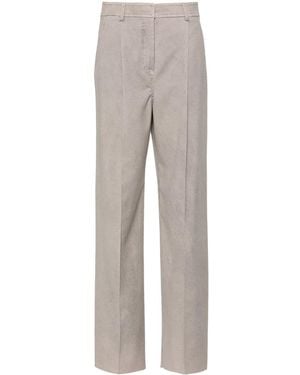 Aviu Flannel Trousers - Grey