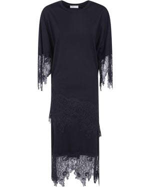 Blumarine Knit Dress "Milano" - Blue