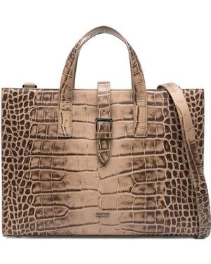 Emporio Armani Tote Bag - Brown