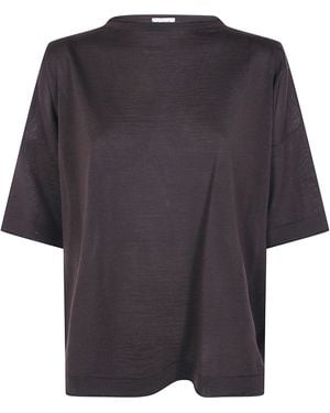 Mrz T-Shirt Wool "Kimono Tee" - Black